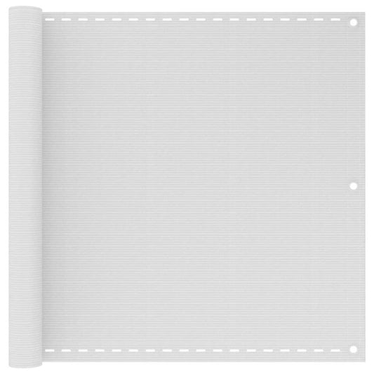 Balcony Screen HDPE / White