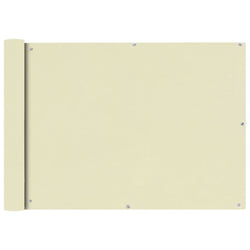 Balcony Screen Oxford Fabric - Cream