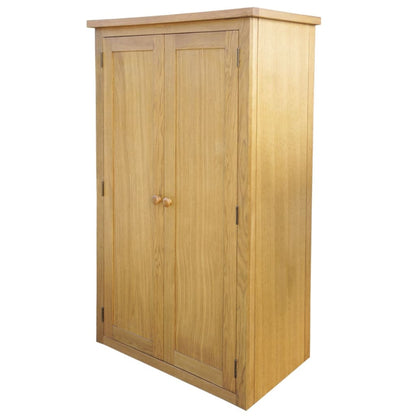 Wardrobe with 1 Drawer  Solid Oak Wood