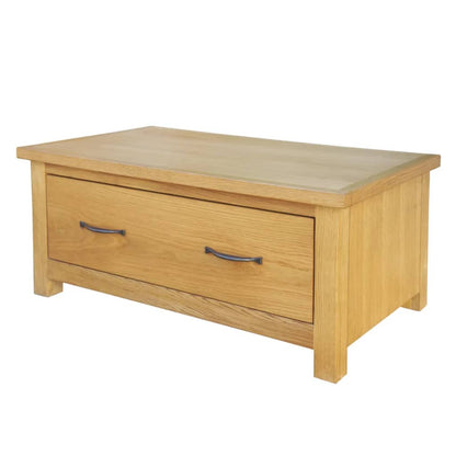 Wardrobe with 1 Drawer  Solid Oak Wood