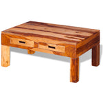 Coffee Table Solid Sheesham Wood