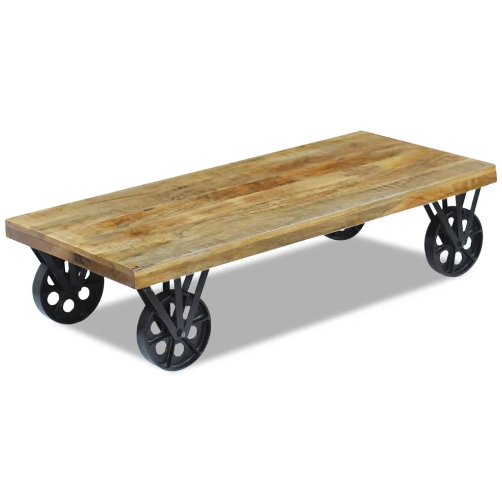 Coffee Table Mango Wood - 120×60×30cm