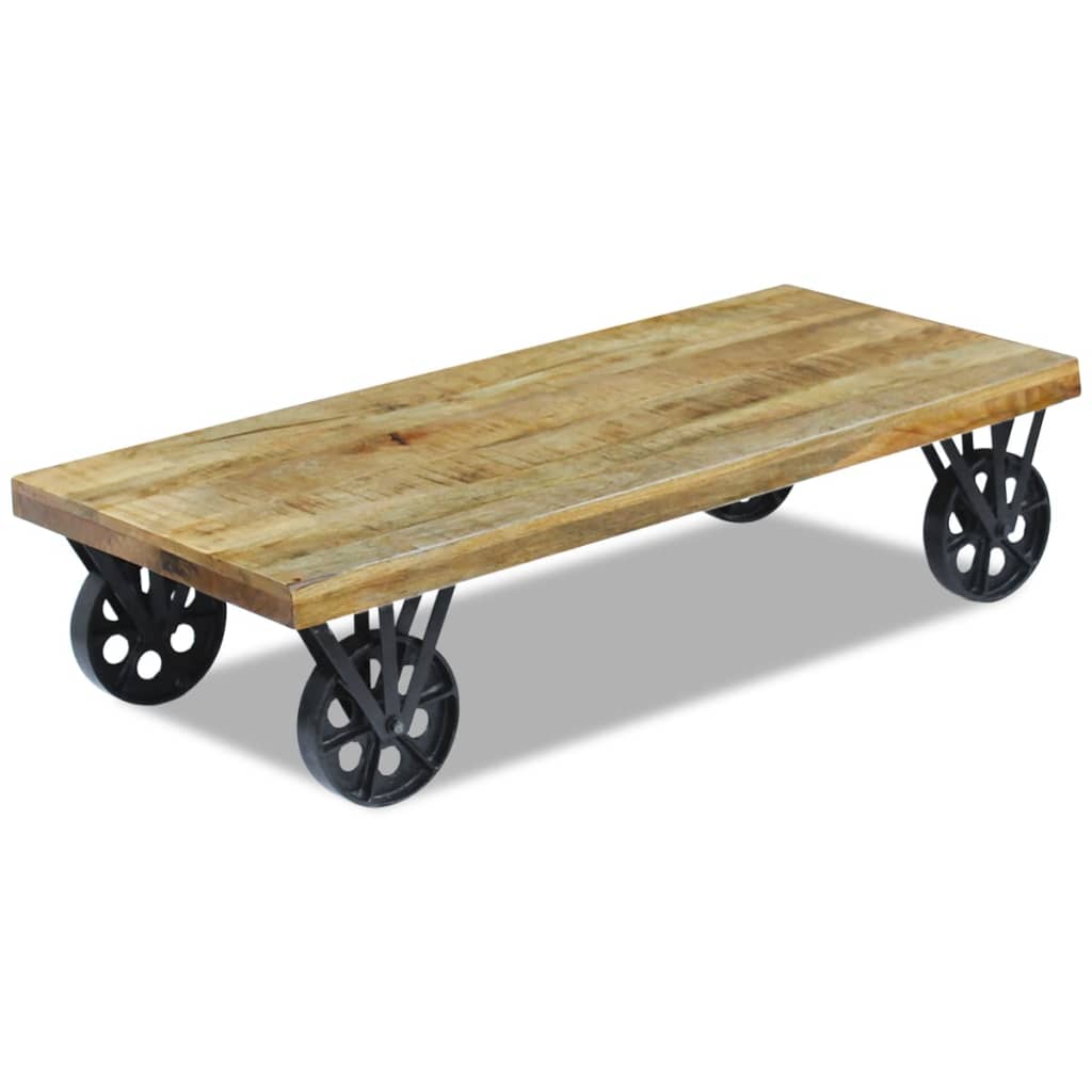 Coffee Table Mango Wood - 120×60×30cm