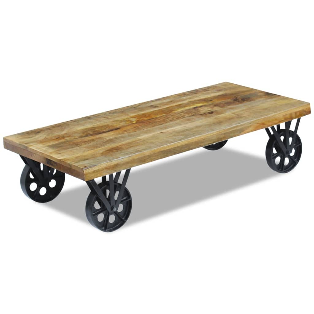 Coffee Table Mango Wood - 120×60×30cm