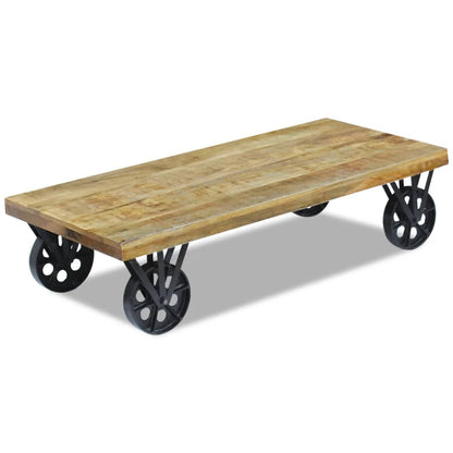 Coffee Table Mango Wood - 120×60×30cm