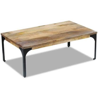 Coffee Table Mango Wood - 100×60×35cm