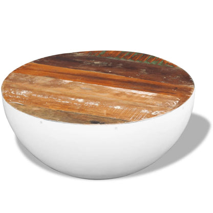 Bowl Shaped Coffee Table Solid Reclaimed Wood