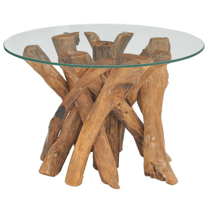 Coffee Table Solid Teak 60 cm - 50×40cm
