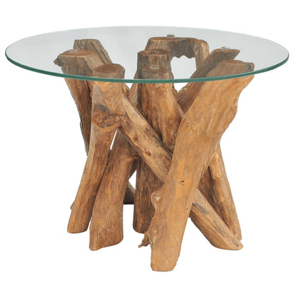 Coffee Table Solid Teak 60 cm - 50×40cm