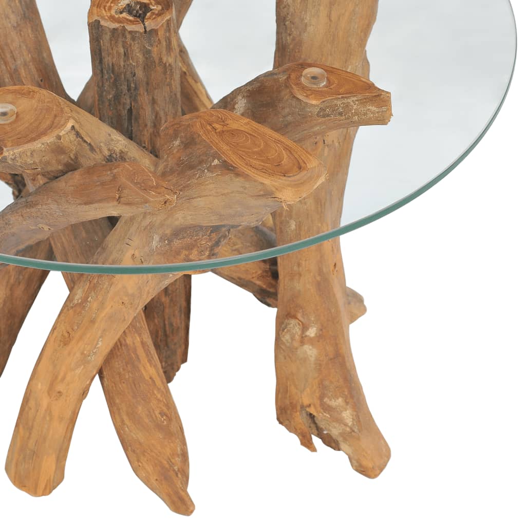 Coffee Table Solid Teak 60 cm - 50×40cm