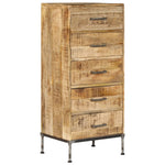 Chest of Drawers Solid Mango Wood