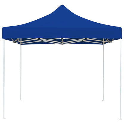 Professional Folding Party Tent Aluminium Blue - 2.9×2.9×3.05m
