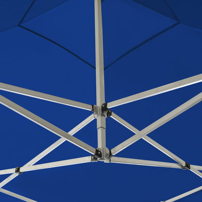 Professional Folding Party Tent Aluminium Blue - 2.9×2.9×3.05m