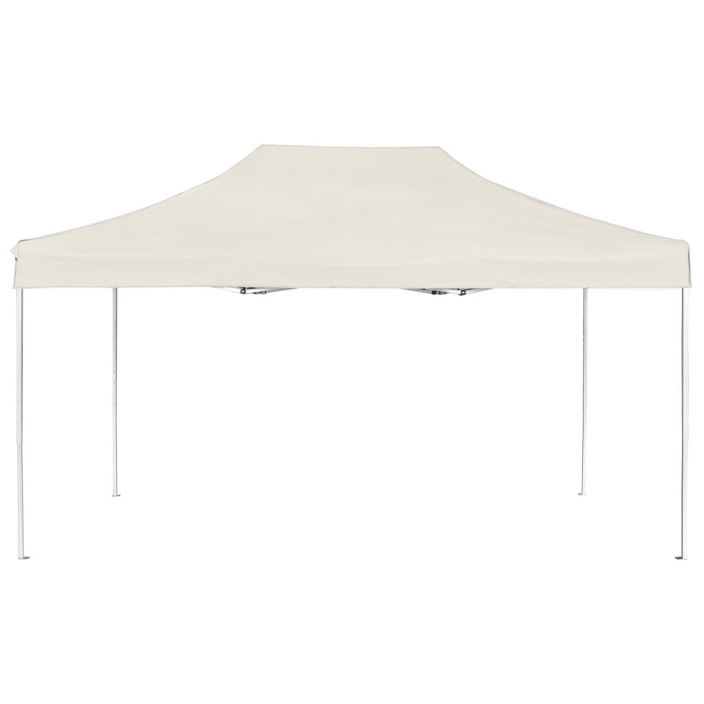 Professional Folding Party Tent Aluminium Cream