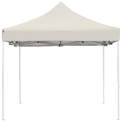 Professional Folding Party Tent Aluminium Cream