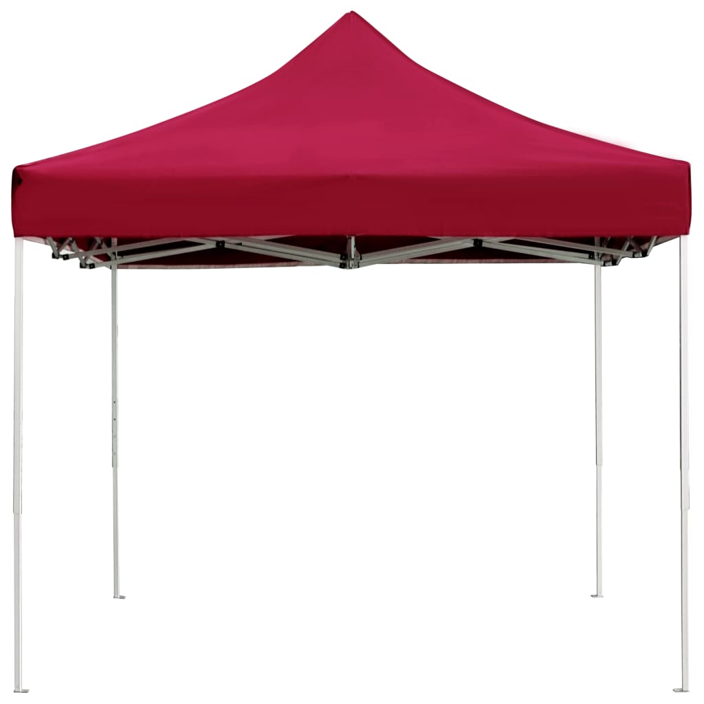 Professional Folding Party Tent Aluminium  Wine Red
