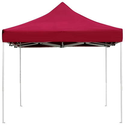 Professional Folding Party Tent Aluminium  Wine Red