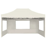 Professional Folding Party Tent with Walls Aluminium - Cream