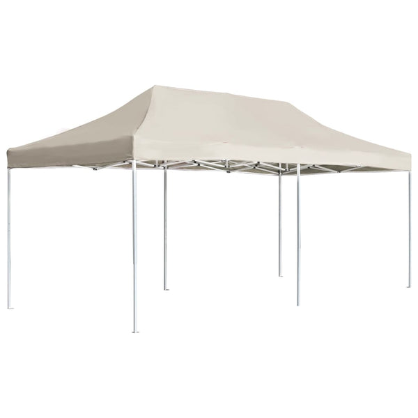 Professional Folding Party Tent Aluminium - Cream