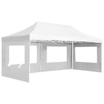 Professional Folding Party Tent with Walls Aluminium, White