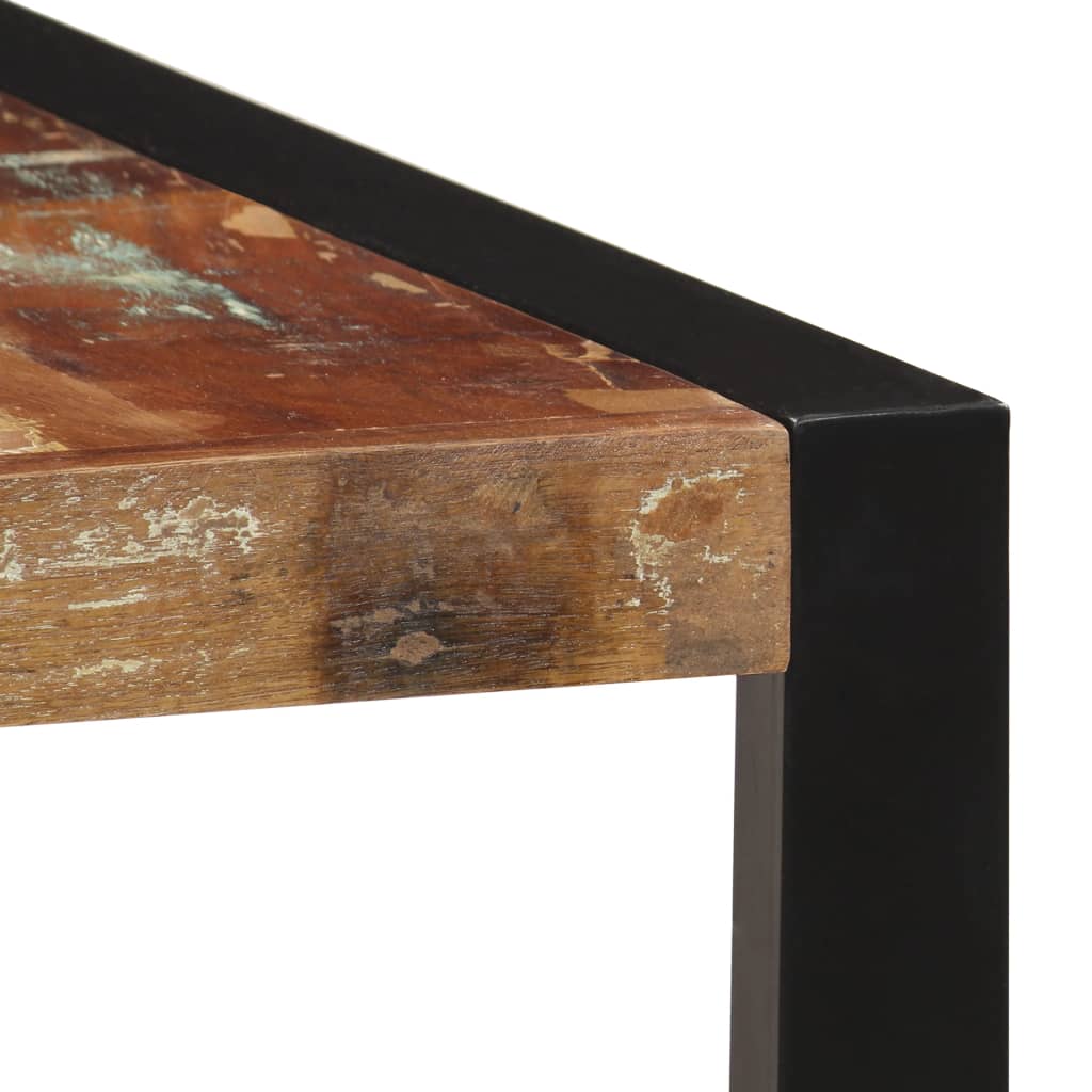Rustic Solid Reclaimed Wood Dining Table 160cm Kitchen Table