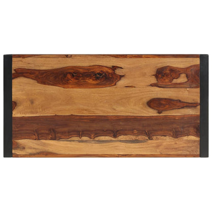 Coffee Table Solid Sheesham Wood Brown