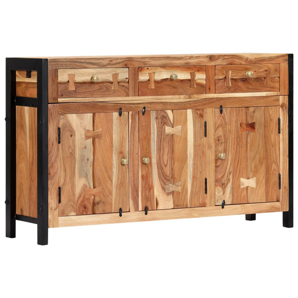  Sideboard Solid Acacia Wood