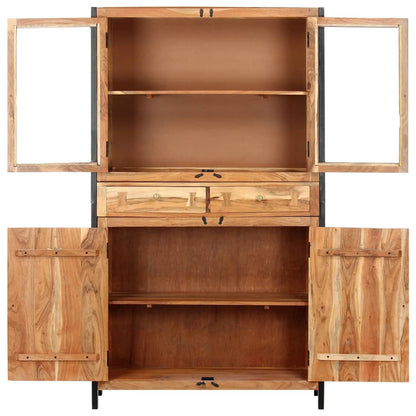 Highboard  Solid Acacia Wood
