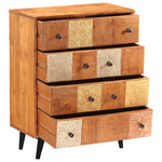 Chest of Drawers, Solid Acacia Wood