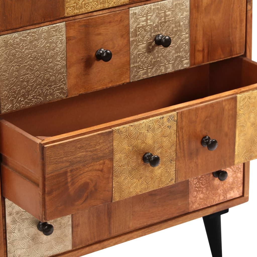Chest of Drawers, Solid Acacia Wood