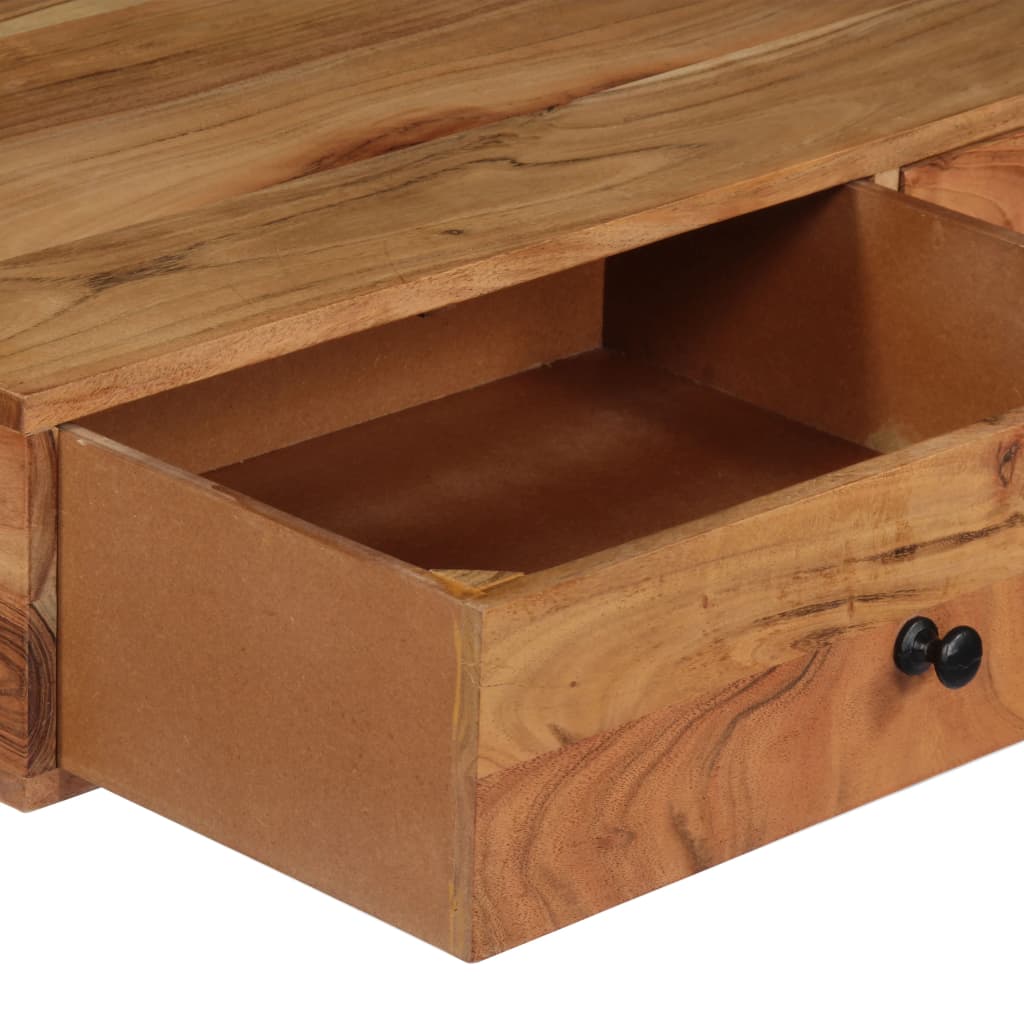 Wall Desk Solid Acacia Wood