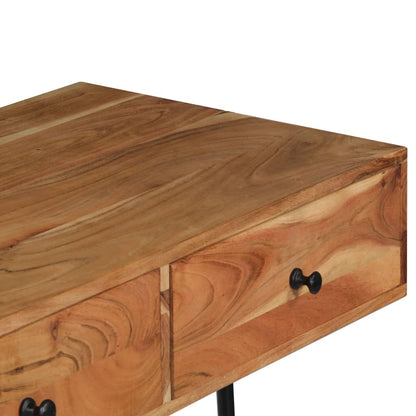 Wall Desk Solid Acacia Wood