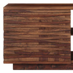 TV Cabinet Unit Solid Sheesham Wood