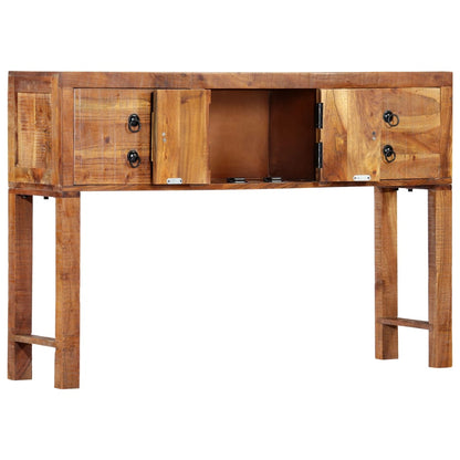 Console Table Solid Acacia Wood - 120×30×80cm