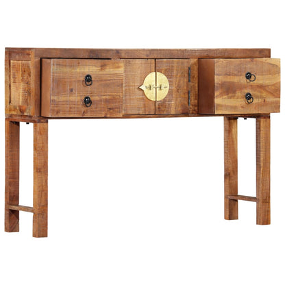 Console Table Solid Acacia Wood - 120×30×80cm