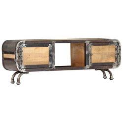 TV Cabinet Unit, Solid Mango Wood