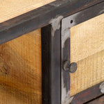 TV Cabinet Unit, Solid Mango Wood