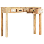 Console Table 5 Drawers Solid Mango Wood