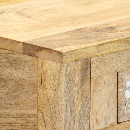 Console Table 5 Drawers Solid Mango Wood