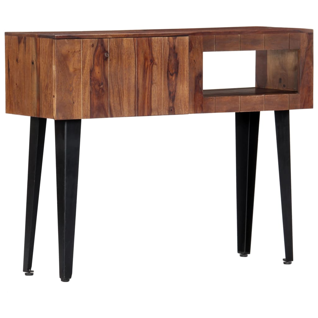 Console Table Solid Sheesham Wood - 90×30×75cm