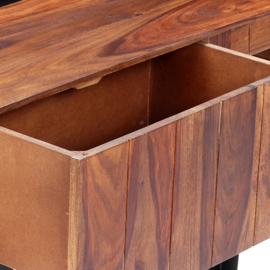 Console Table Solid Sheesham Wood - 90×30×75cm