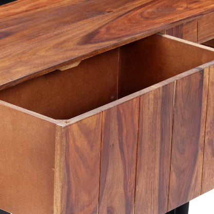 Console Table Solid Sheesham Wood - 90×30×75cm