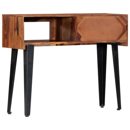 Console Table Solid Sheesham Wood - 90×30×75cm