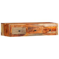 Wall Console Table Solid Sheesham Wood