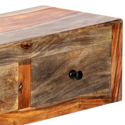 Wall Console Table Solid Sheesham Wood