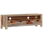 TV Cabinet Storage Unit Solid Sheesham Wood