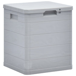 Garden Storage Box Light  Grey