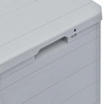 Garden Storage Box Light  Grey