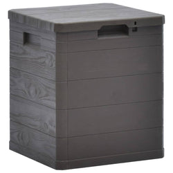 Garden Storage Box Brown