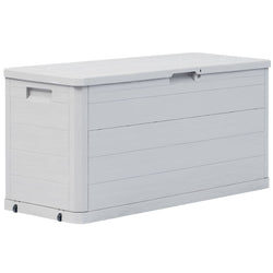 Garden Storage Box Light Grey